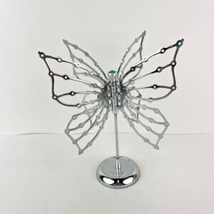 Kokopelli Collection Metal Butterfly Sculpture Earring Stand